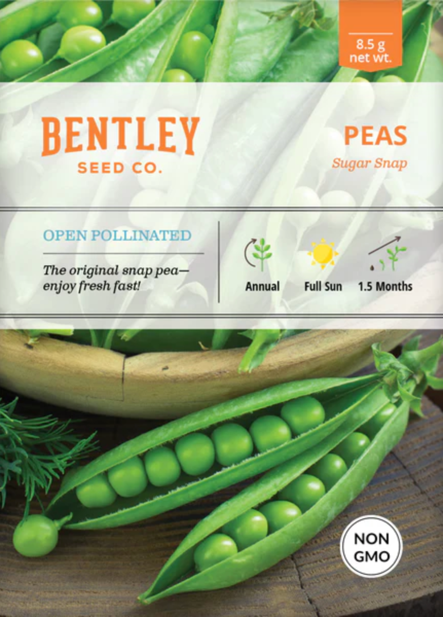 Peas 'Sugar Snap' - Vegetable Seeds