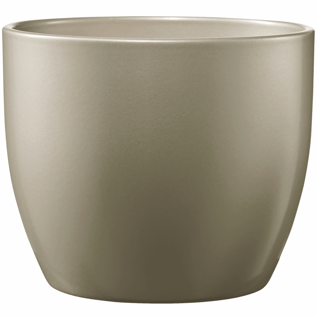 Metallic Basel Elegance Ceramic Pot