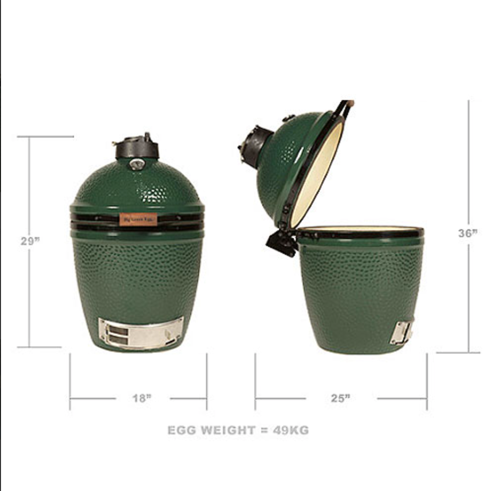 Medium Big Green Egg Grill