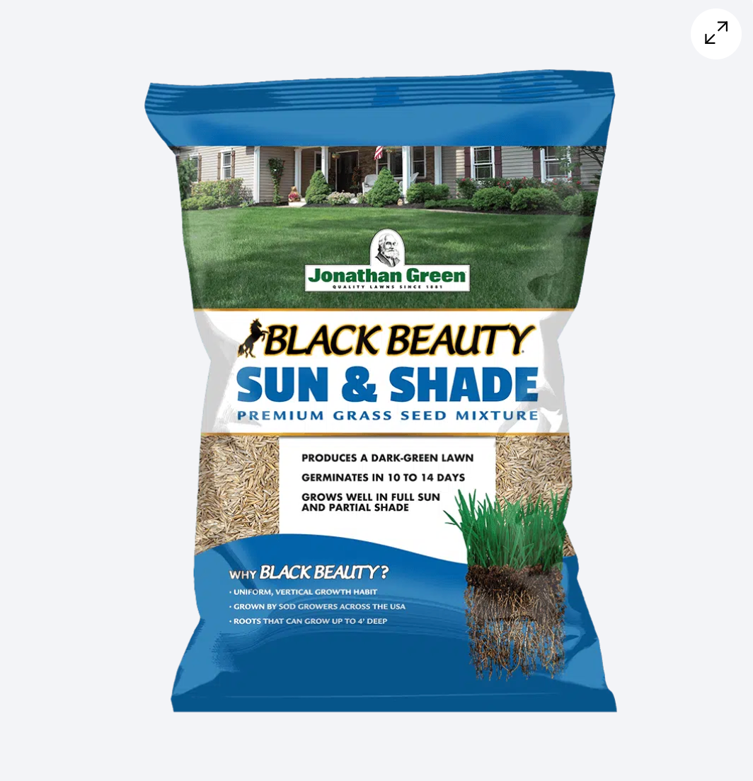 Jonathan Green Black Beauty Sun & Shade Grass Seed