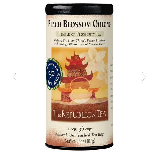 Peach Blossom Oolong Tea - The Republic of Tea