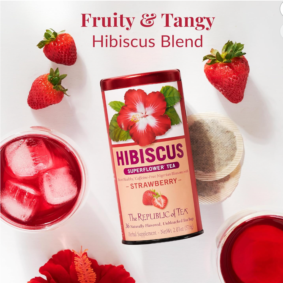 Hibiscus Strawbery Tea - The Republic of Tea
