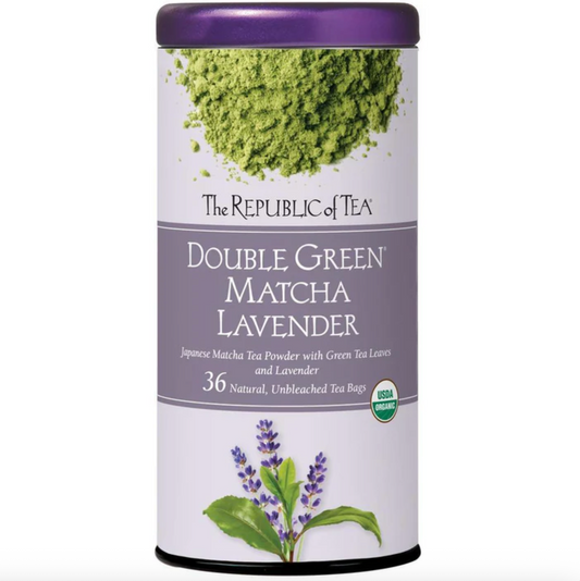 Organic Double Green® Matcha Lavender Tea - The Republic of Tea