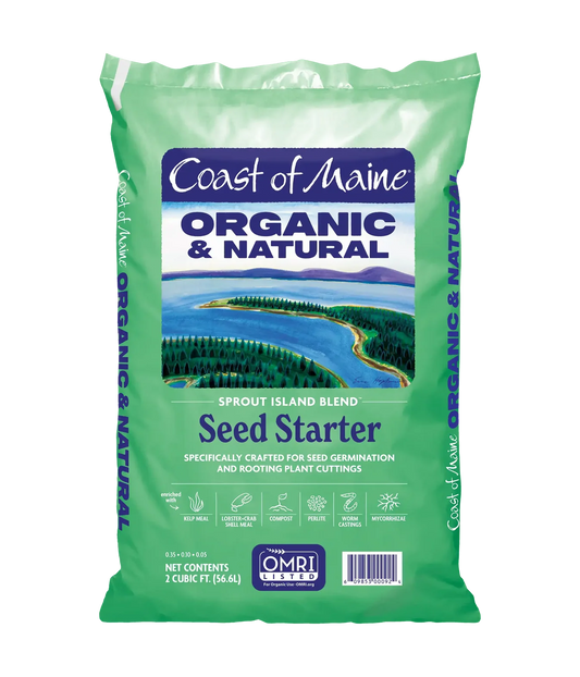 Sprout Island Blend Organic Seed Starter - 16qt | Coast of Maine
