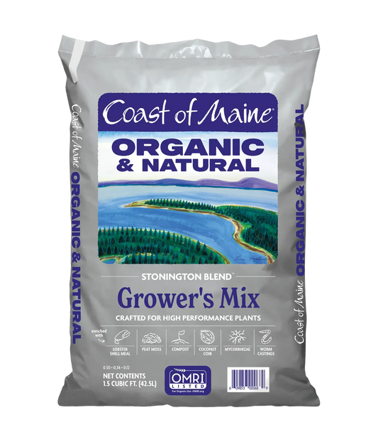 Stonington Blend Organic Grower's Mix - 1.5 Cu Ft | Coast of Maine