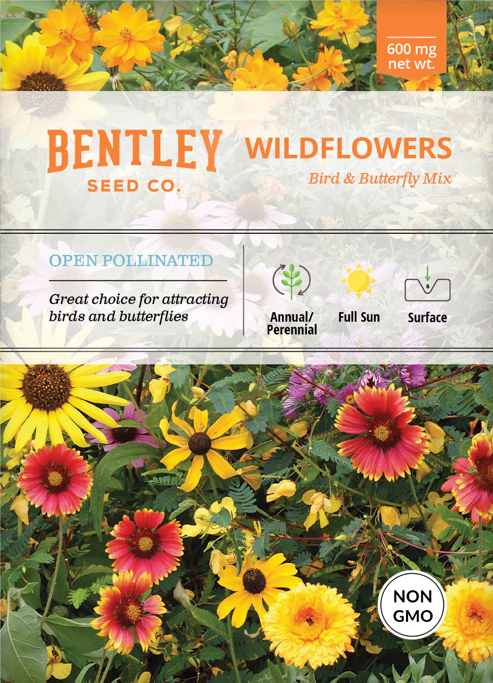 Wildflowers Bird & Butterfly Mix (NON GMO)