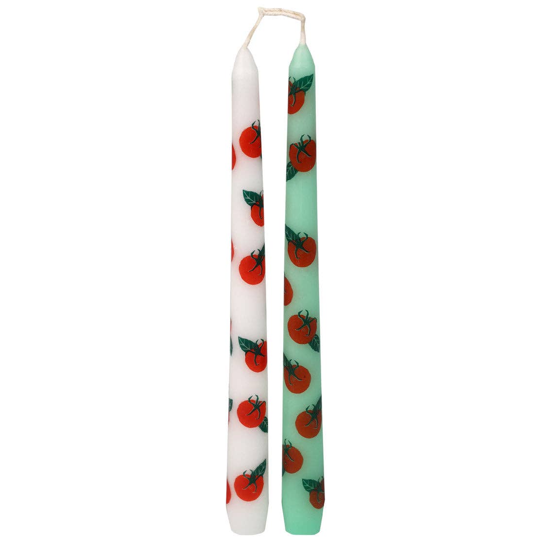 Tomato Taper Dinner Candles - 2 Pack | Mothers Day Gifts |