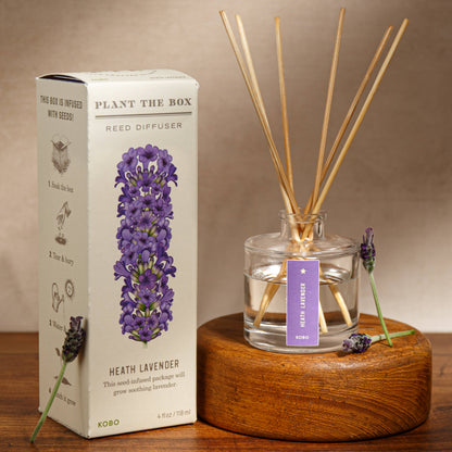 Heath Lavender - Plant the Box Diffuser - 4oz