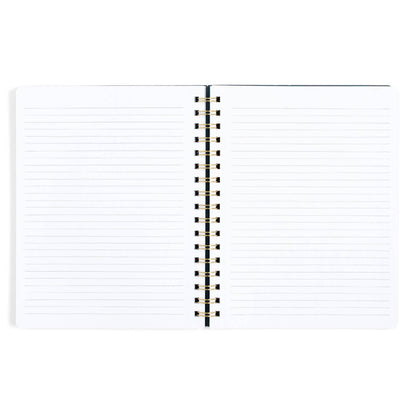 Midnight Flora & Fauna Spiral Notebook