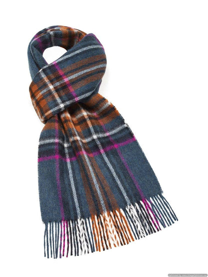 Bath Teal Scarf - Merino Lambswool