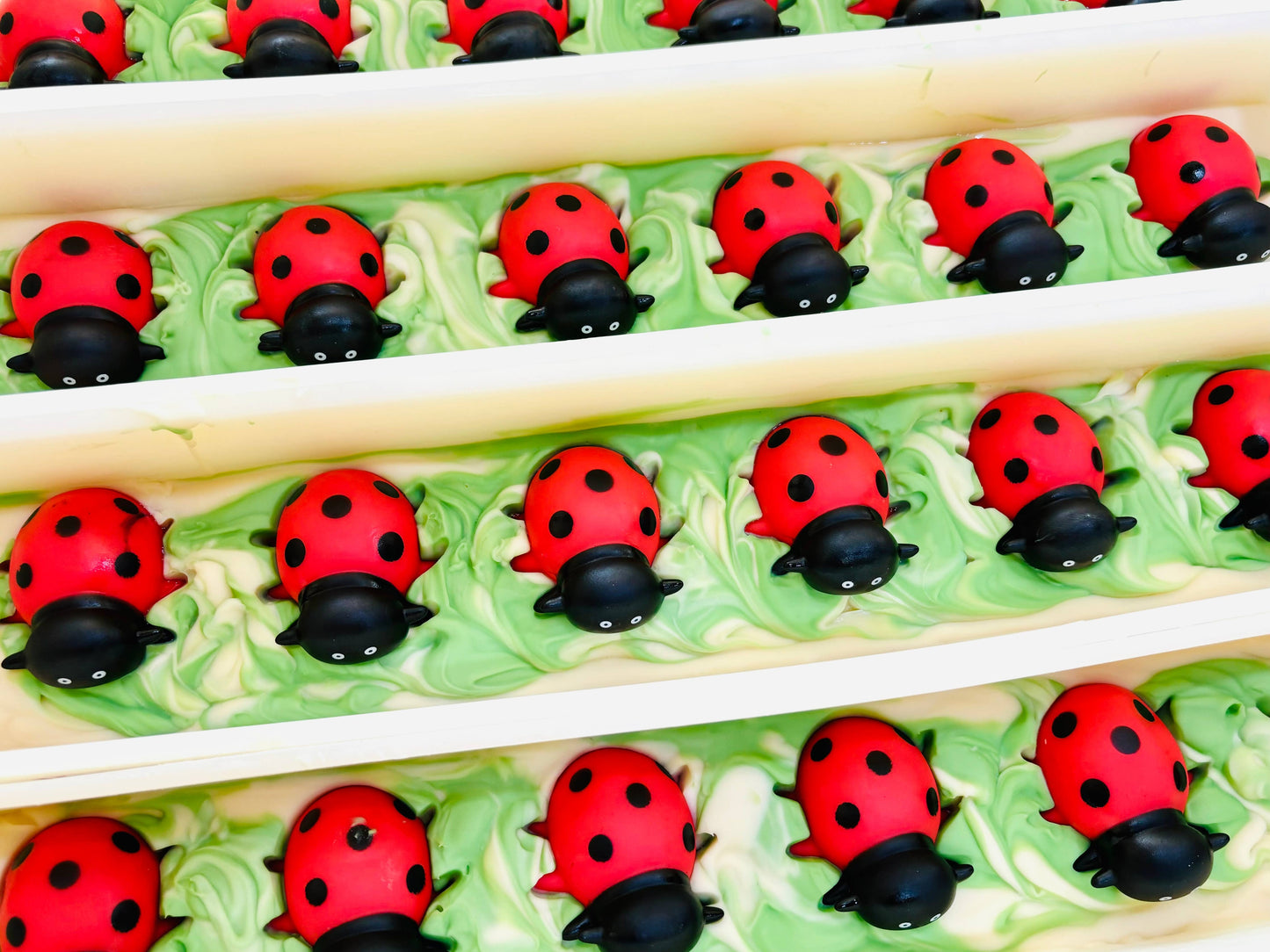 Ladybug Handmade Novelty Soap Bar