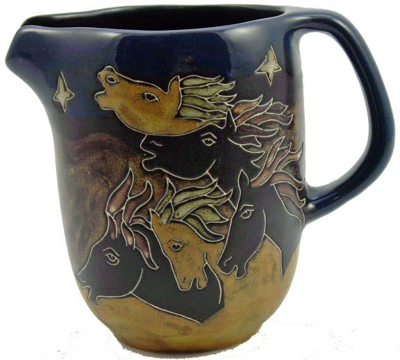 Mara 48oz Water Pitcher - Horses