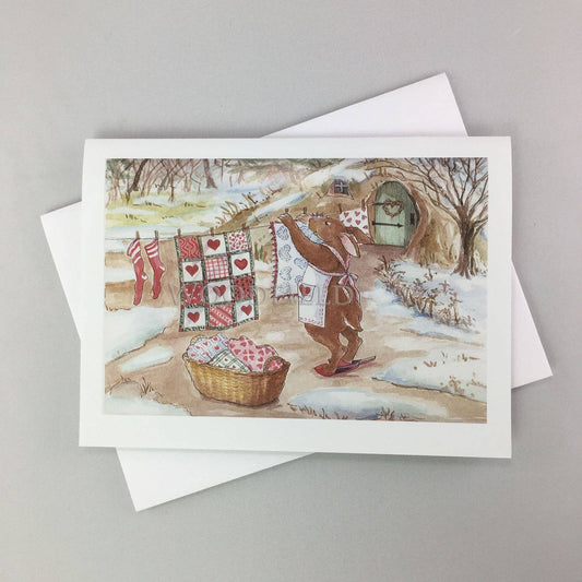 #763 - Rebecca's Hearts Notecard