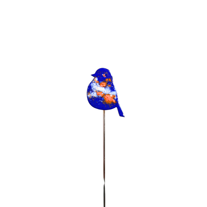 Small Copper Enamel Birds