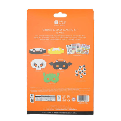 Halloween Masks & Headband Kit