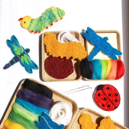 Mini Bugs Felting Craft Kit