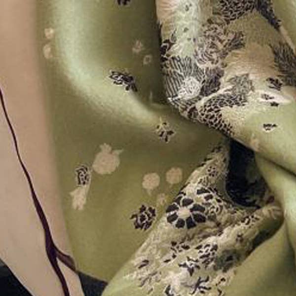 Green / Black Bouquet  Wrap