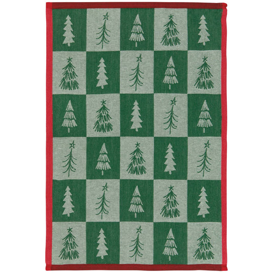 Christmas Tree Jacquard Dishtowel