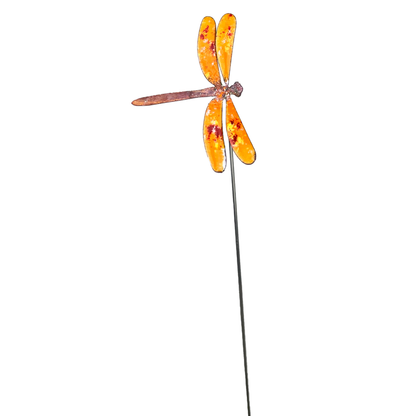 Small Copper Enamel Dragonflies