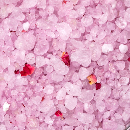 Rose Bath Salt – Relaxing Blend with Essential Oil 16 oz