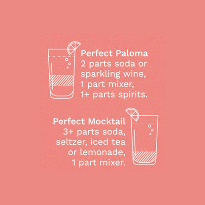 Paloma Mixer - Grapefruit & Lime, 16 fl oz