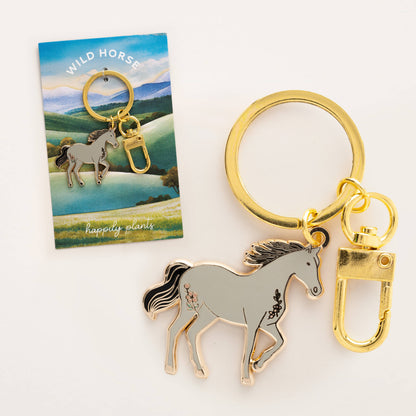 Horse Keychain & Bag Charm, Animal Western Cowgirl Gift