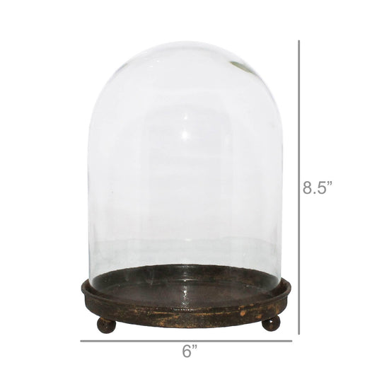 Mirabelle Vitrine, Glass & Metal
