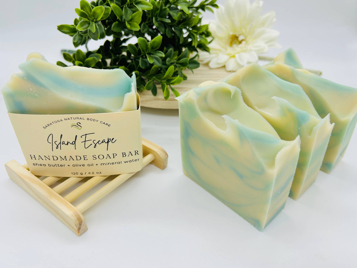 Island Escape Tropical Handmade Soap Bar (VEGAN)