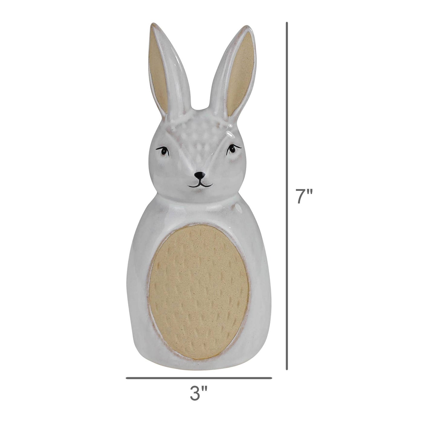 Rabbit Statue, Ceramic