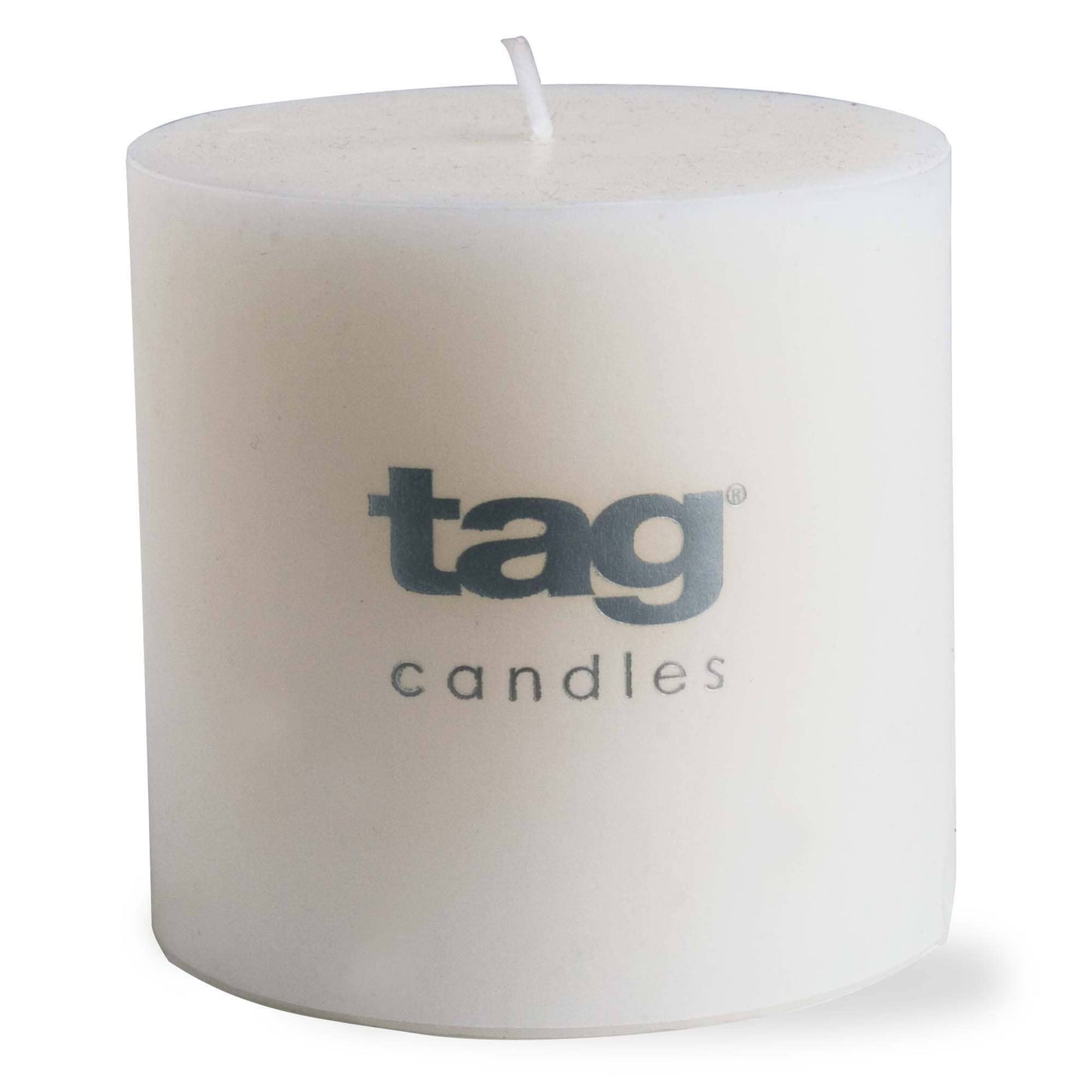 Chapel Wedding Pillar Candle 3x3 - White