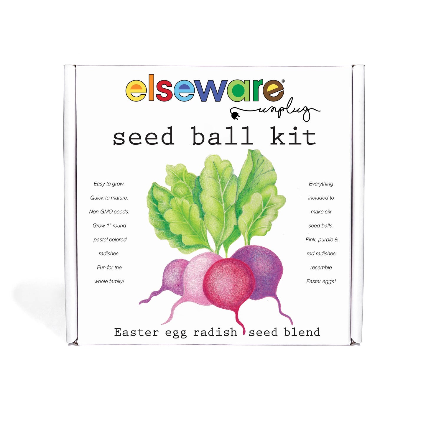 Seed Ball Kit - DIY Easter Egg Radish Seed Blend