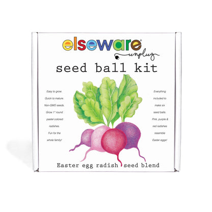 Seed Ball Kit - DIY Easter Egg Radish Seed Blend