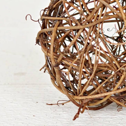 Grapevine Twig Ball-Brown 4"