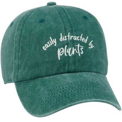 Distracted By Plants Baseball Cap
