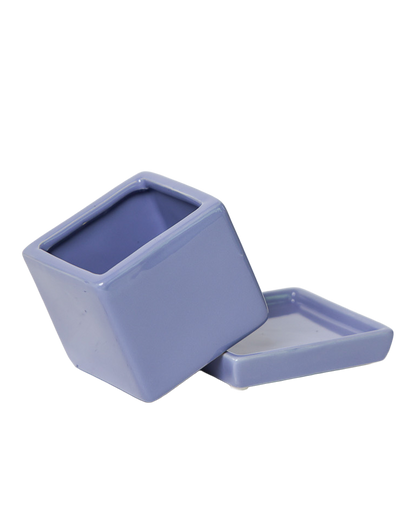 Cube Pot With Saucer And Drainage Hole 60 Plus Colors