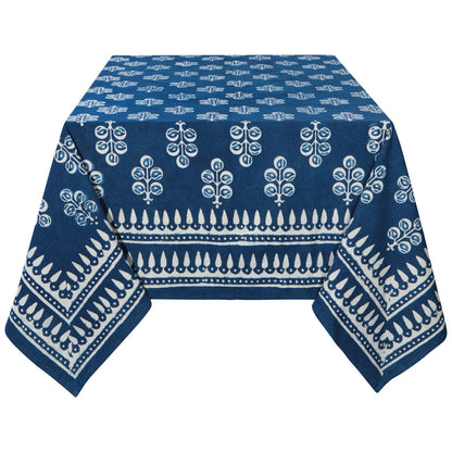Hawthorn Block Print Tablecloth