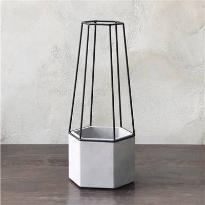 Indio Planter - Sm - Cement