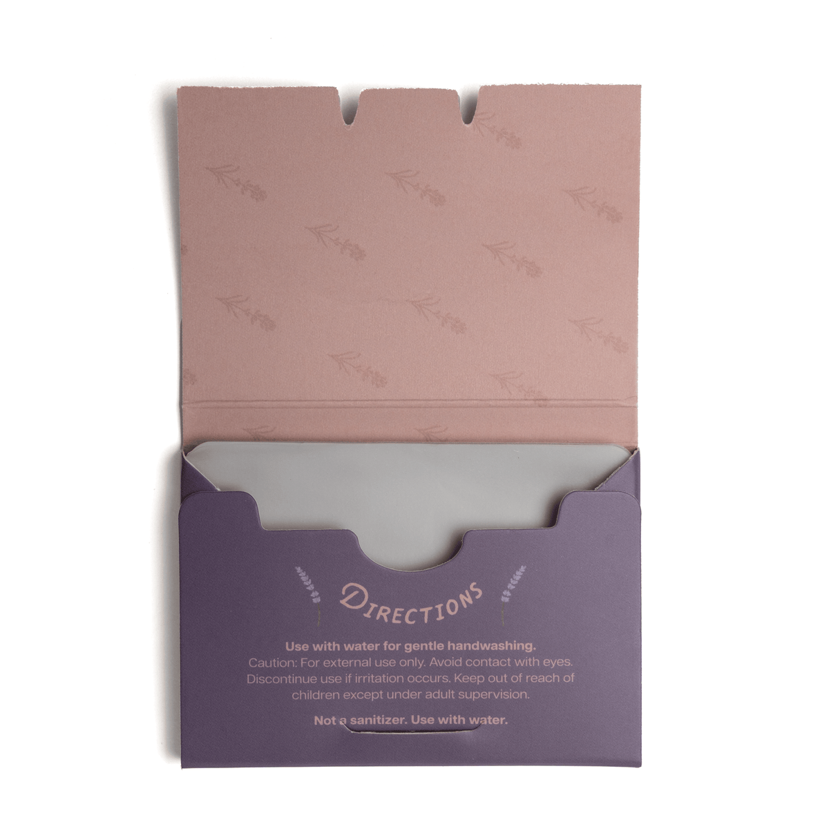 Paper Soap – Lavender + Fir Paper Soap, 50 sheets