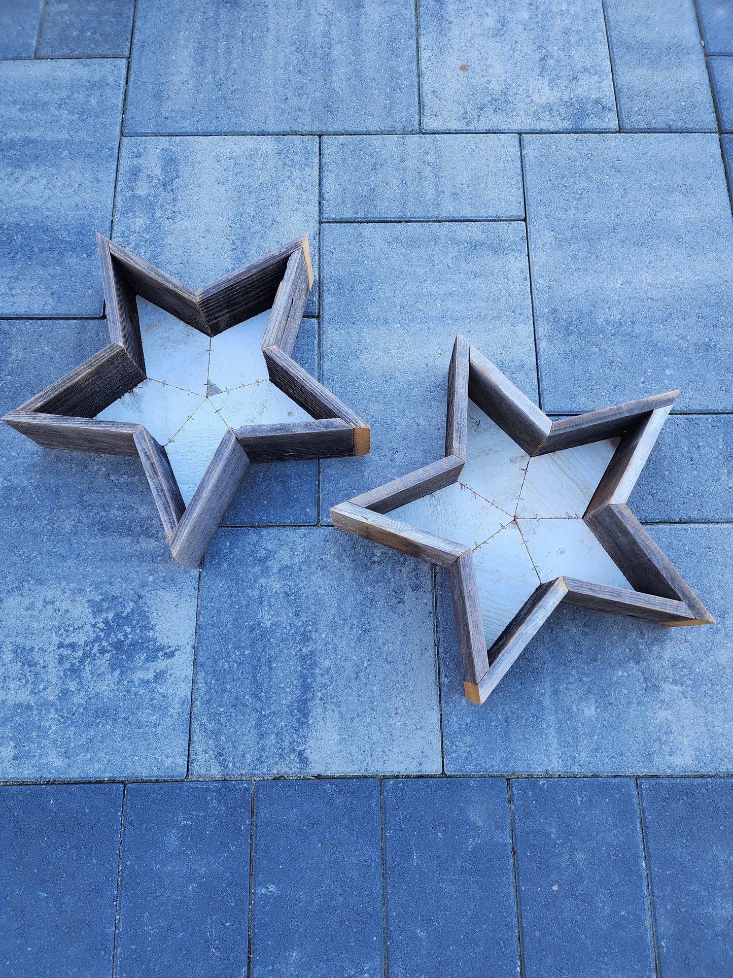 Rustic Star Reclaimed Wood Planter