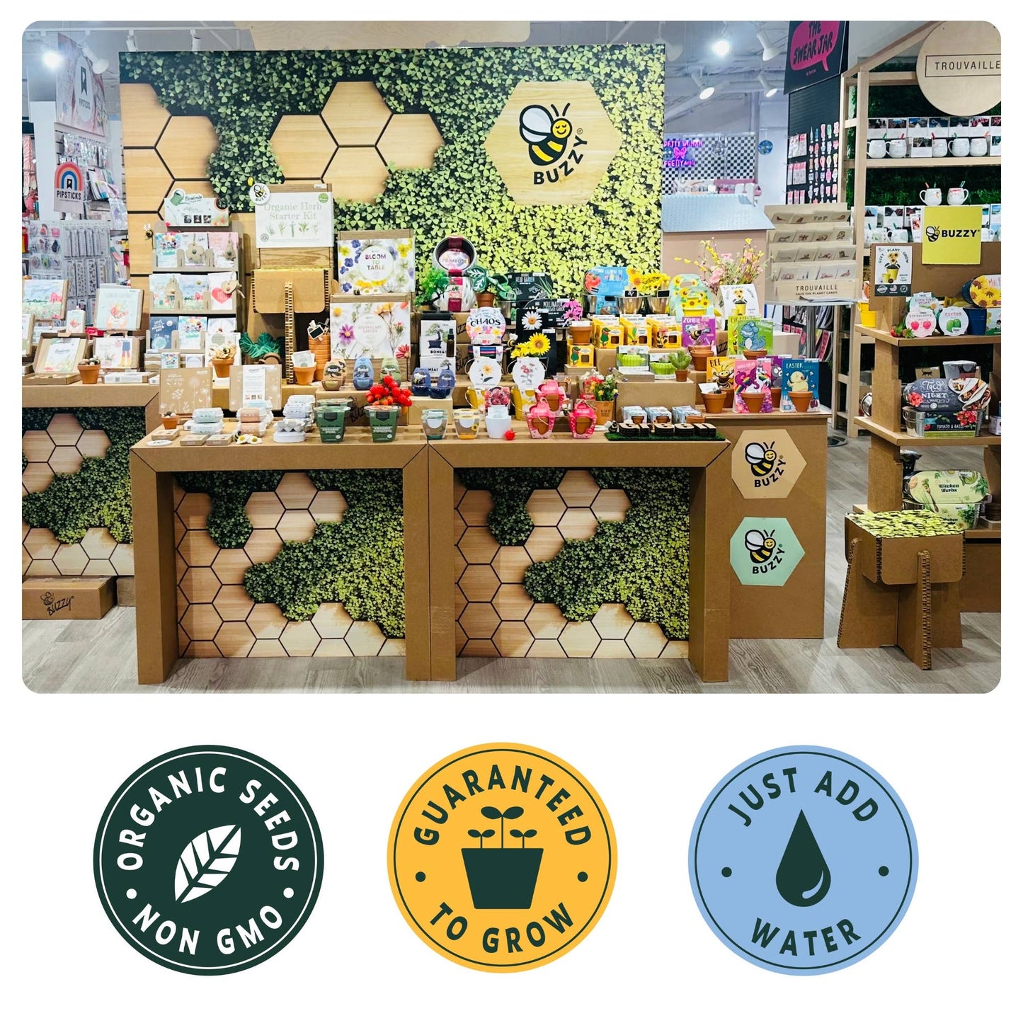 Mini Wildflower Seed Box – Flowers For You Gift Set (4)