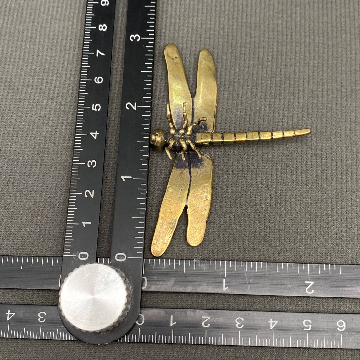 Brass Dragonfly Crafts Desktop Ornaments Decoration