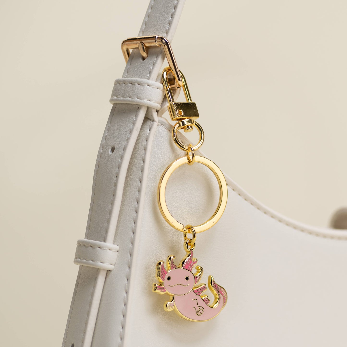 Axolotl Keychain & Bag Charm, Fantasy & Animal Anime Gifts