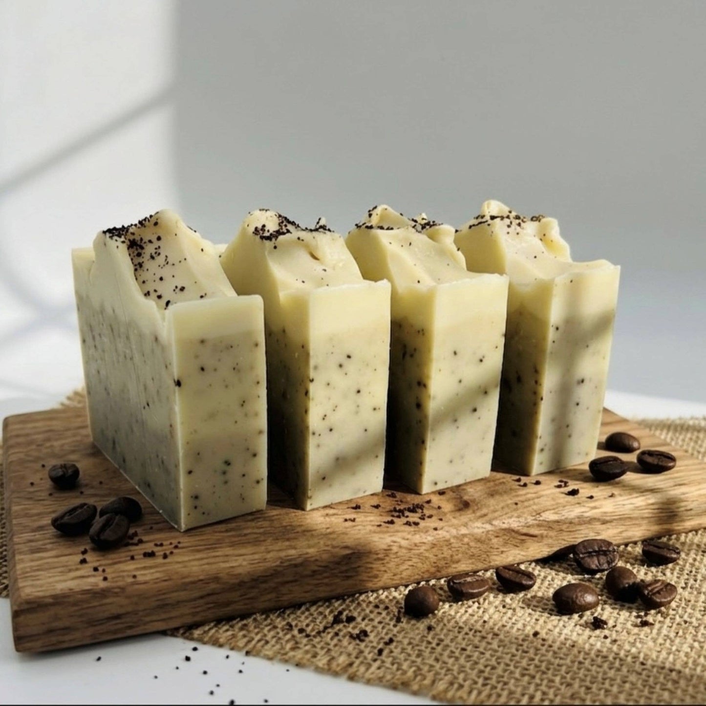 Creamy Mocha Handmade Coffee Soap Bar (VEGAN)