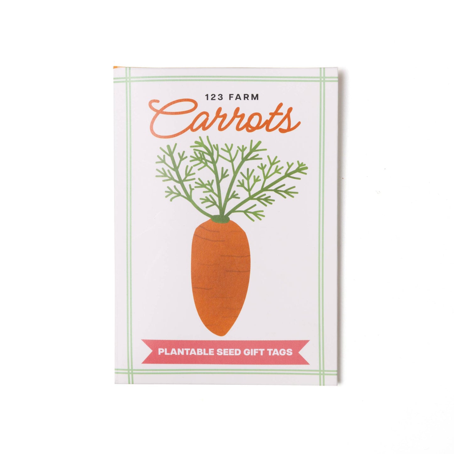 Plantable Seed Gift Tags - Vintage Seed Design, 5 Gift Tags