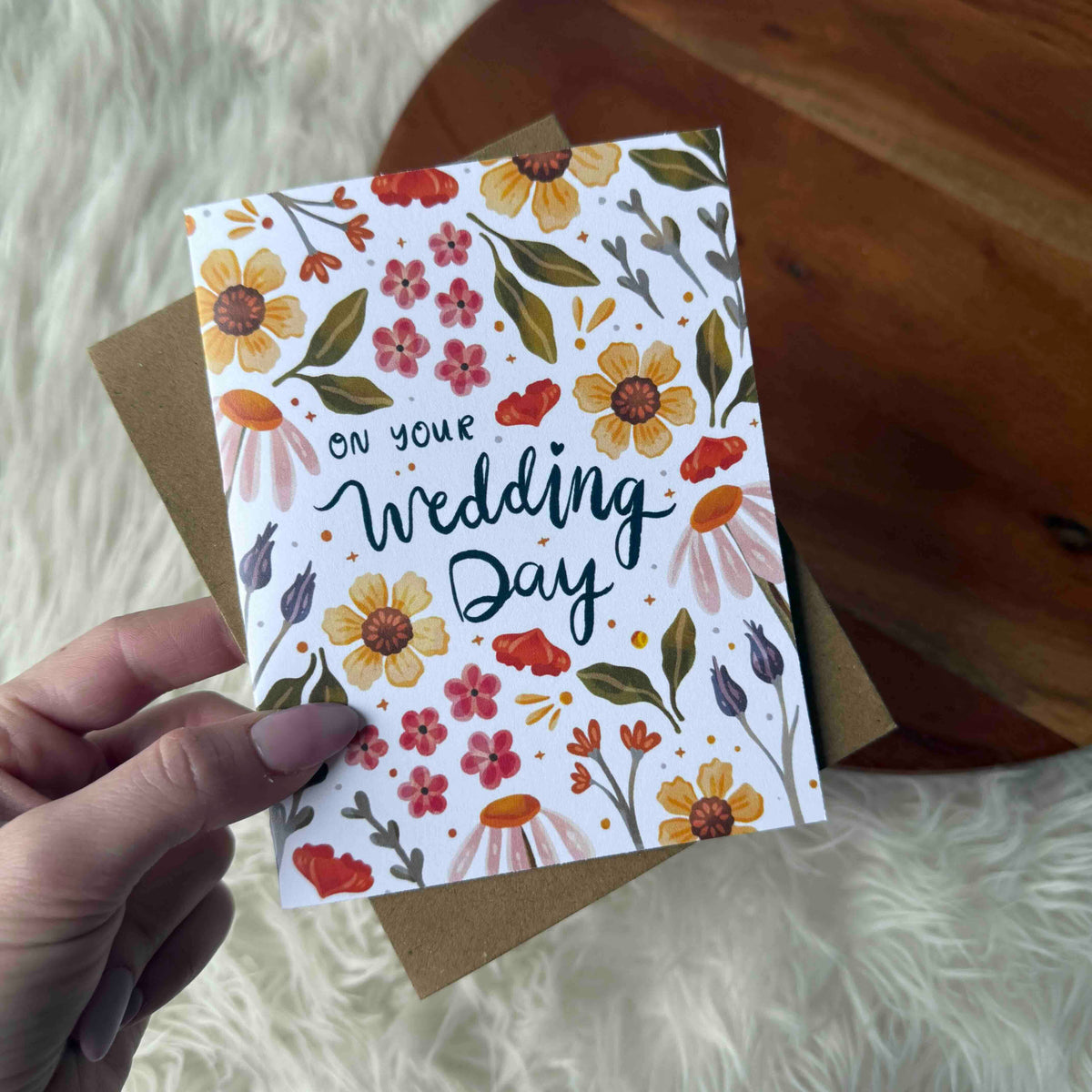 "On your wedding day" Card