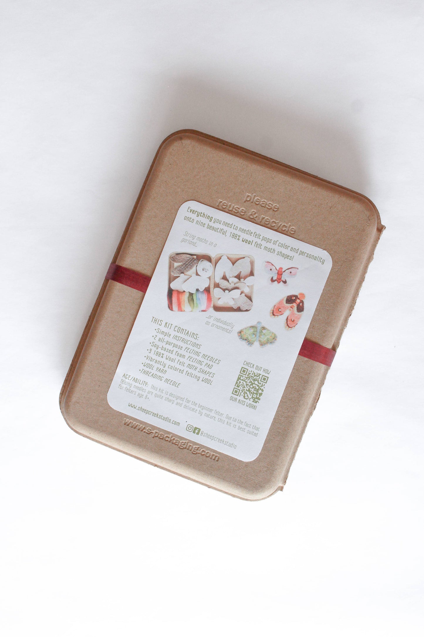 Moth Felting Craft Kit 
