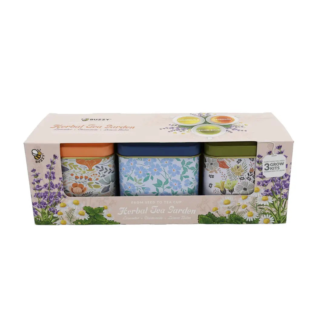 Tea Garden Grow Kit | Herb Kit | Indoor Garden Set