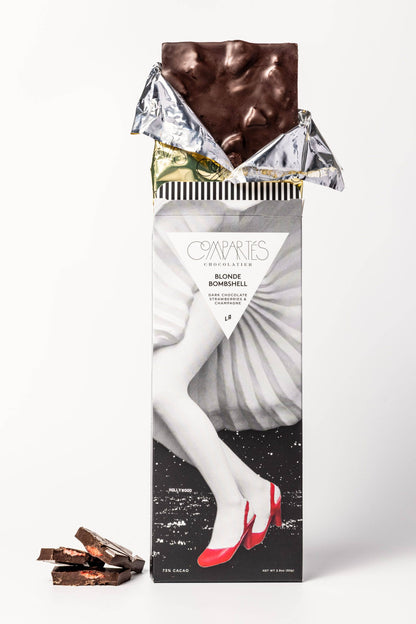 STRAWBERRY CHAMPAGNE Bombshell Chocolate Bar