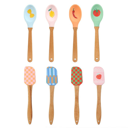 Food Icons Silicone Kitchen Utensils | Kitchen Gifts |