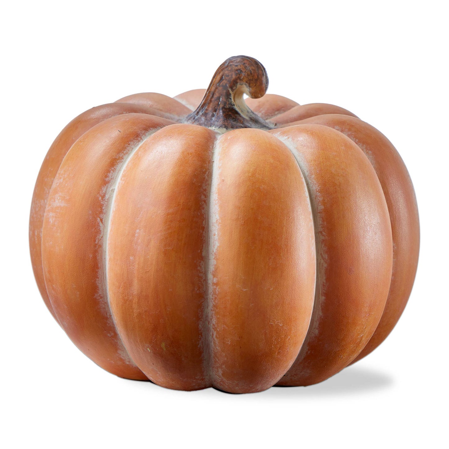 Pumpkin Ceramic Decor - Large Orange